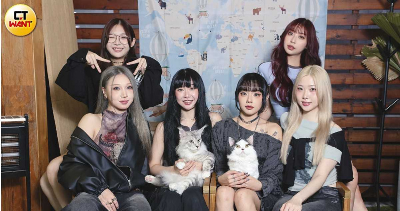 某次出差時，紫月光全員帶著貓咪，被路人誤會是愛貓志工。（圖／楊澍、侯世駿攝）