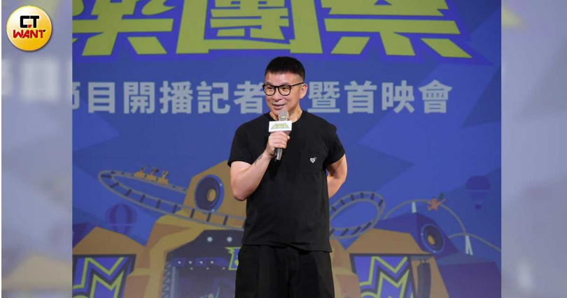 陳鎮川是天后張惠妹的經紀人。(圖/焦正德攝)