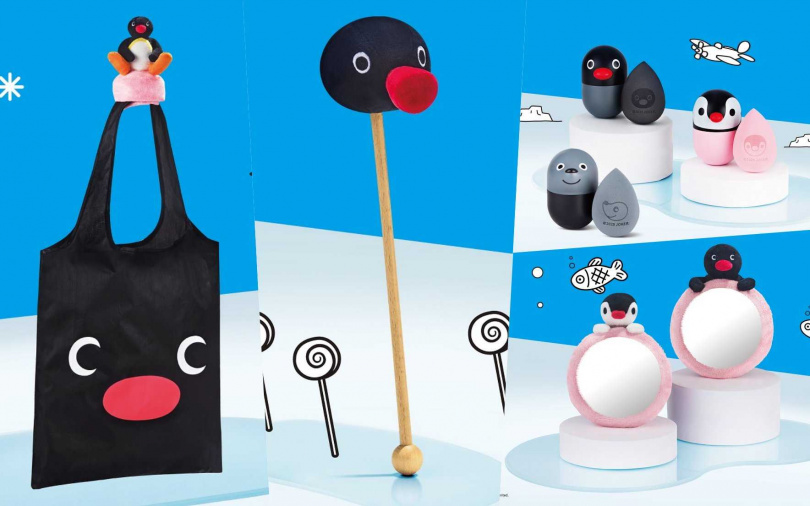 彈嫩美妝蛋、隨時愛你隨身鏡、疲勞擊退按摩搥、Q萌登場購物袋，只要有數位印花6枚＋99元~199元就能獲得。（圖／品牌提供）