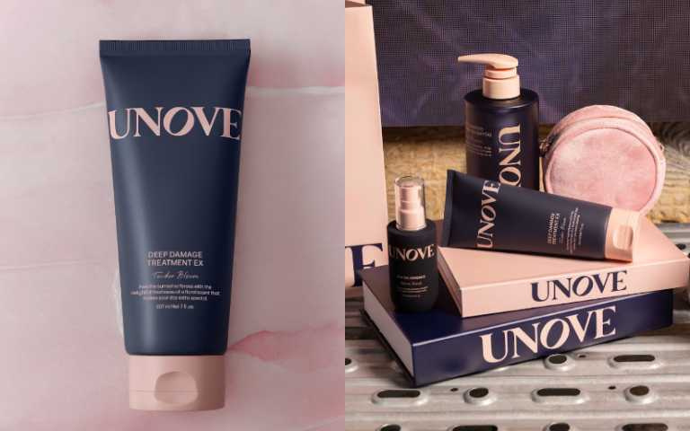 UNOVE柔諾伊 角蛋白柔順修護髮膜 柔綻花香/暖木花香／549元。（圖／品牌提供）