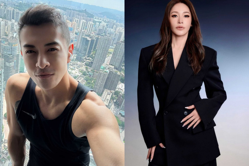 祝釩剛與蕭亞軒曾有一段情。(圖/翻攝自祝釩剛、蕭亞軒IG)