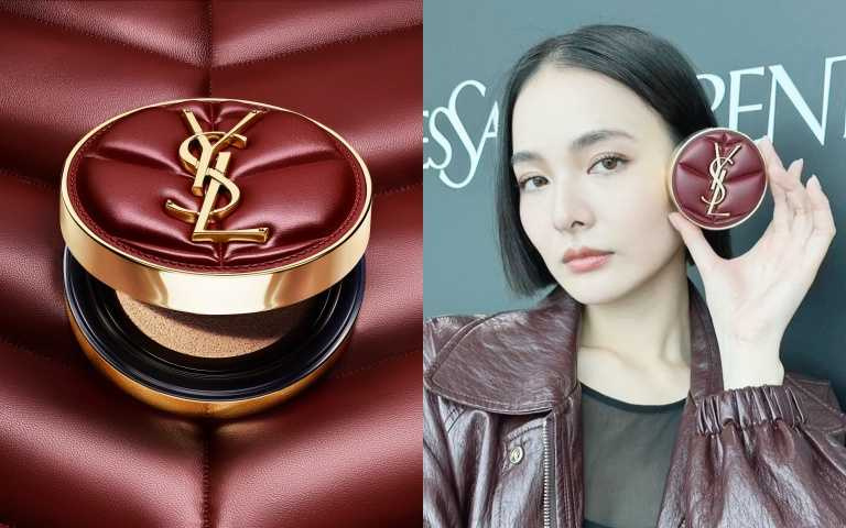 YSL 恆久完美霧光氣墊粉餅 雲朵皮革版 14g / 3,180 元（含外殼）（圖／品牌提供、取自IG）