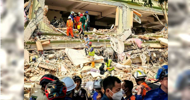 緬甸災區現況。（圖／在台緬甸學生團體提供）