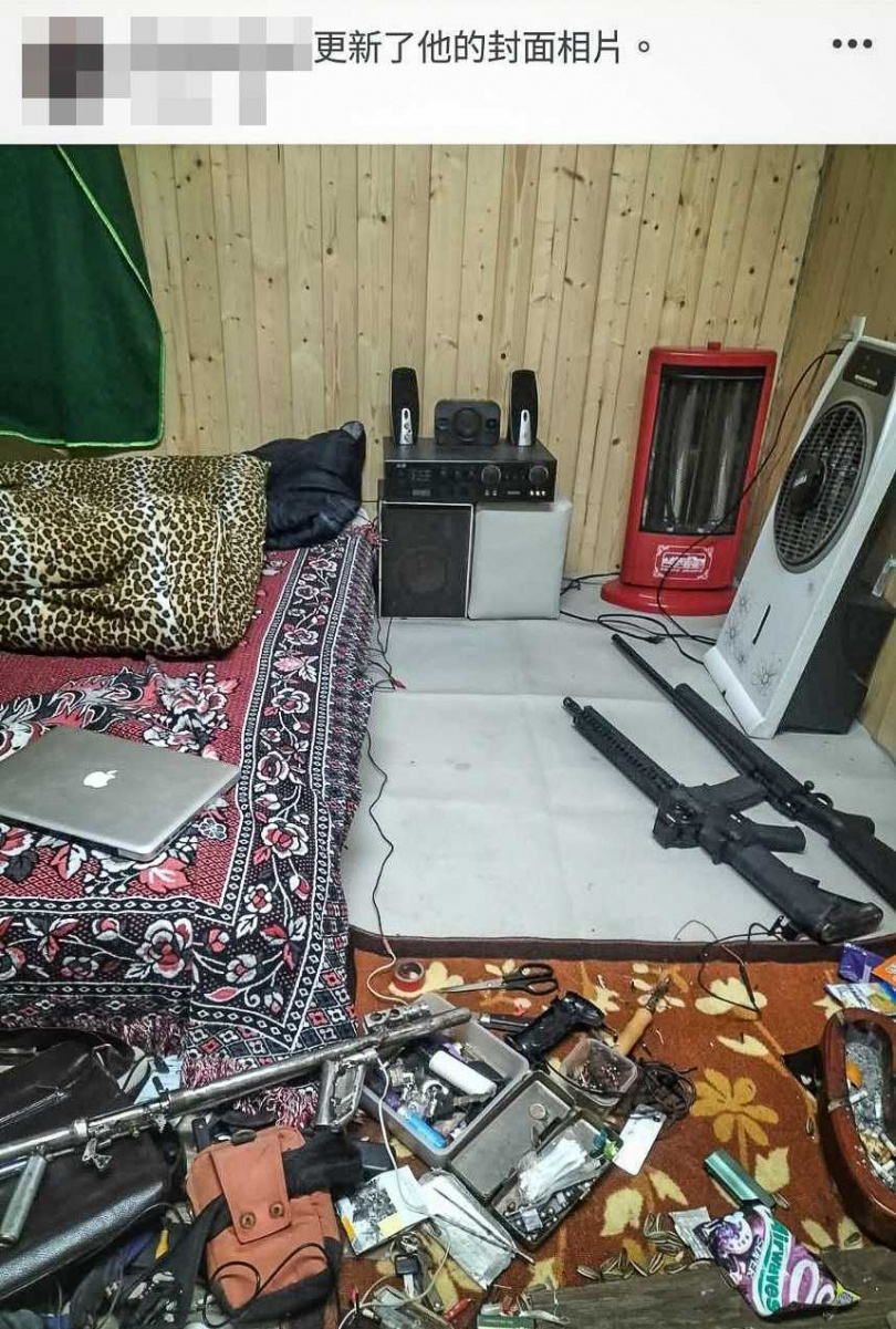 越南盜獵團成員相當囂張，甚至大剌剌直接在臉書上炫耀擁有改造長短槍。（圖／民眾提供）