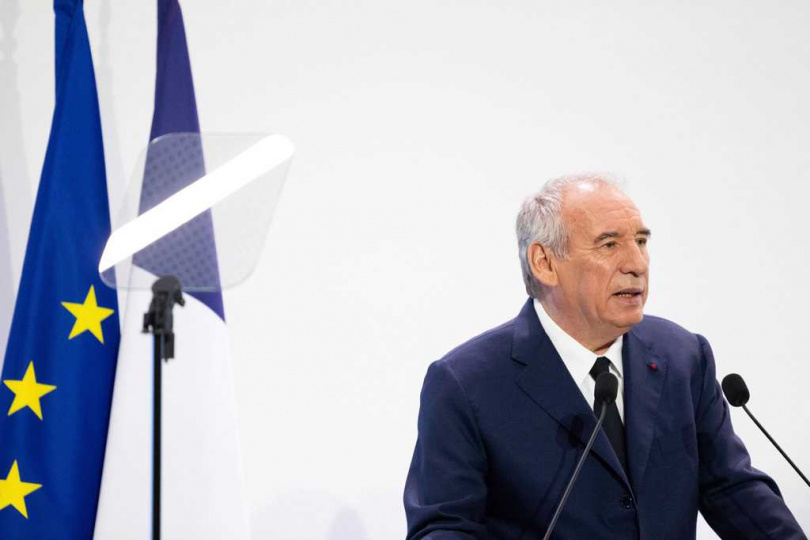 法國總理貝魯（Francois Bayrou）。（圖／達志／美聯社）