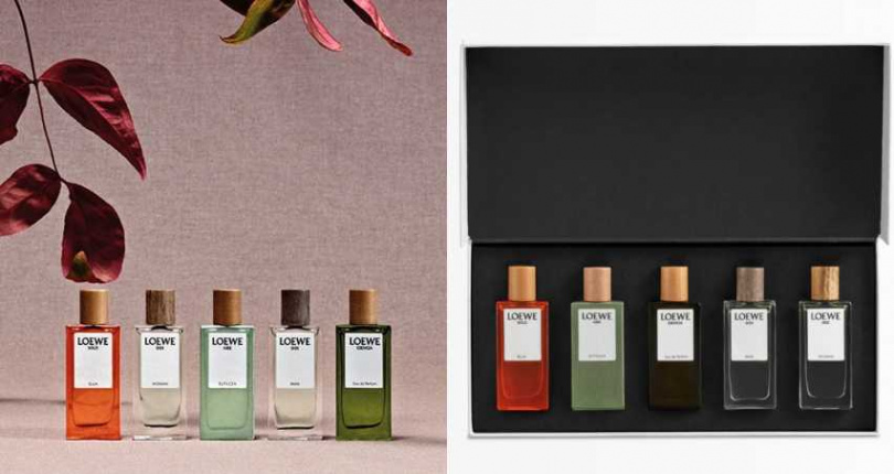 LOEWE 迷你香氛禮盒7mlx5/3,365元(圖/品牌提供)