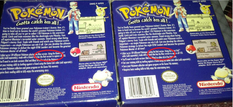 許多年前就被注意到有誤印版的存在。（圖／翻攝自Reddit）