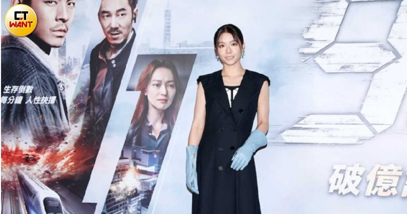 宋芸樺特地回台參加慶功。（圖／侯世駿攝）