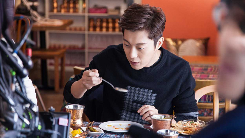 尹斗俊成為代表性吃播演員。（圖／中天提供 ）