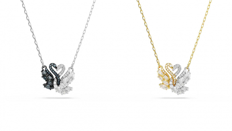 SWAROVSKI Swan項鍊／6,300元。（圖／品牌提供）