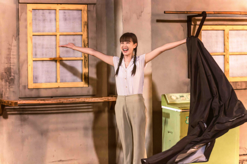 安心亞第二次與李岳峰導演合作。（圖／華視、公視台語台提供）