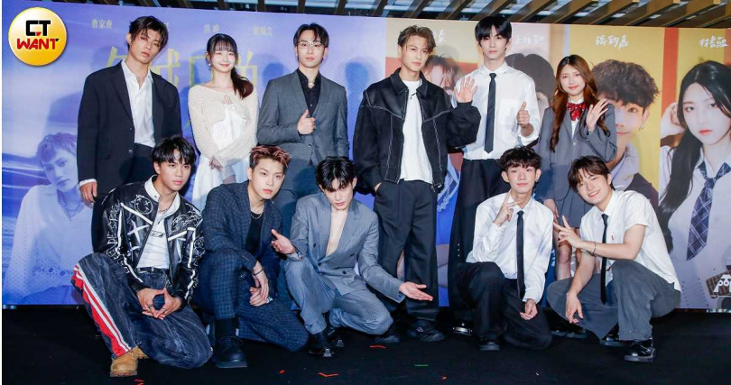 王子邱勝翊為踢帕娛樂戲劇計畫站台。（圖/趙文彬攝）