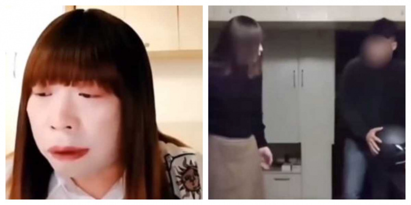 紅姐影片在網路瘋傳,焦男偽裝女性形象與千人發生性關係,遭控偷拍牟利。(圖/翻攝自微博)