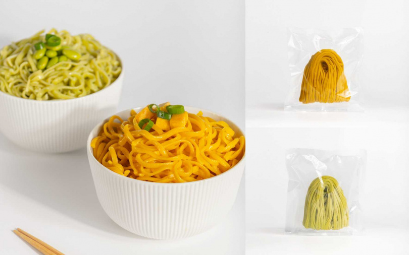 ALL IN全方麵有分南瓜和毛豆的不同風味。(圖/品牌提供)