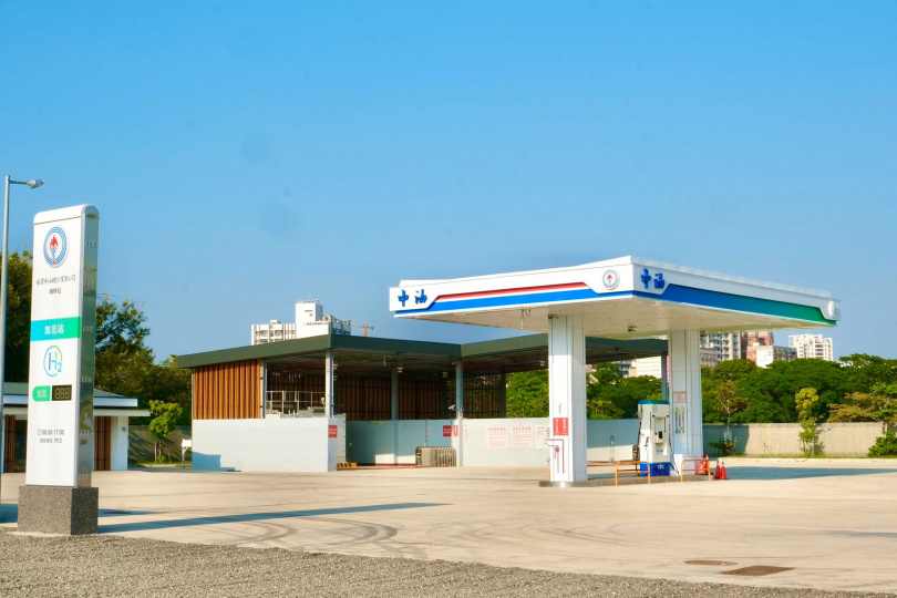 中油楠梓加氫站。（圖片提供／中油）