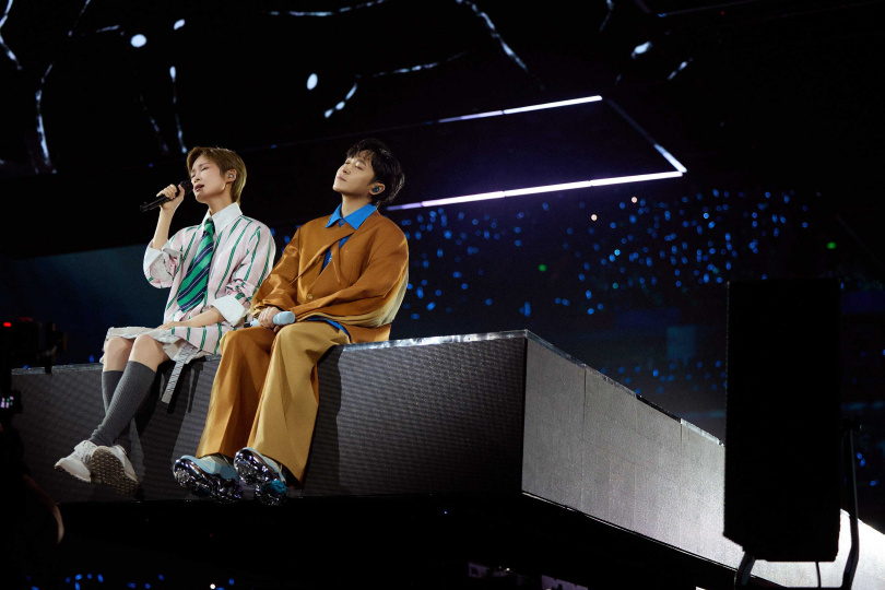 吳青峰的巧思讓李宇春相當感動。（圖／哈里坤的狂歡提供）