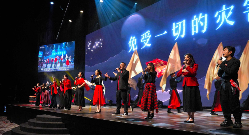 林道遠在「STILL我在這裡」巡迴音樂會中,帶來精彩演出。(圖/藝起發光、蒙福教會提供)