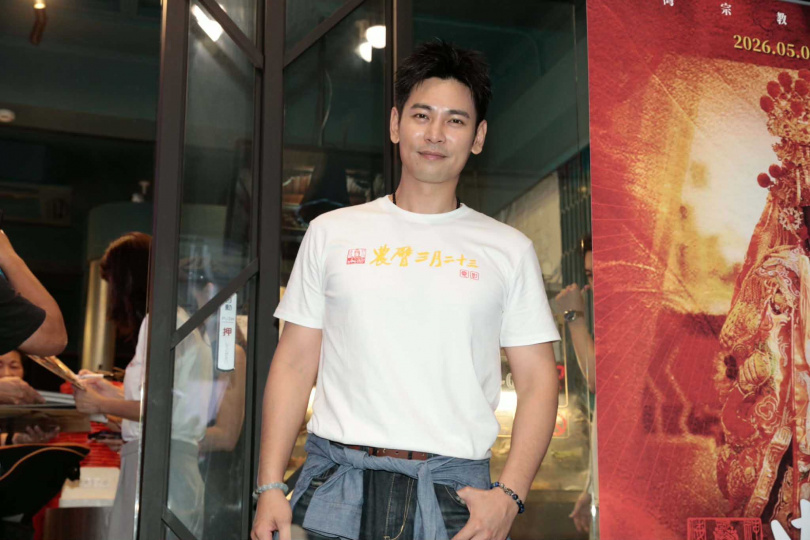 楊子儀多年茹素信仰虔誠。（圖／娛樂組攝）