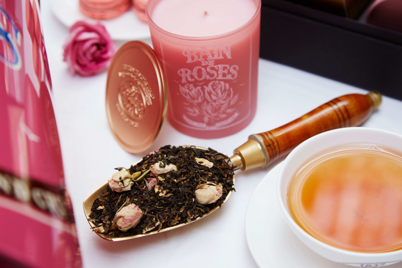 圖說：TWG Tea玫瑰芬香茶薰香蠟燭 / 2,600元。（圖／品牌提供）