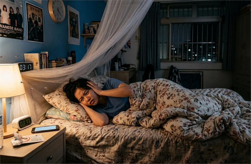 不少人半夜聽見蚊子聲後,第一反應就是把所有燈光打開,接著在房內四處搜尋,甚至抱著「今天一定要把牠解決掉」的決心一路追殺。(示意圖/AI生成)