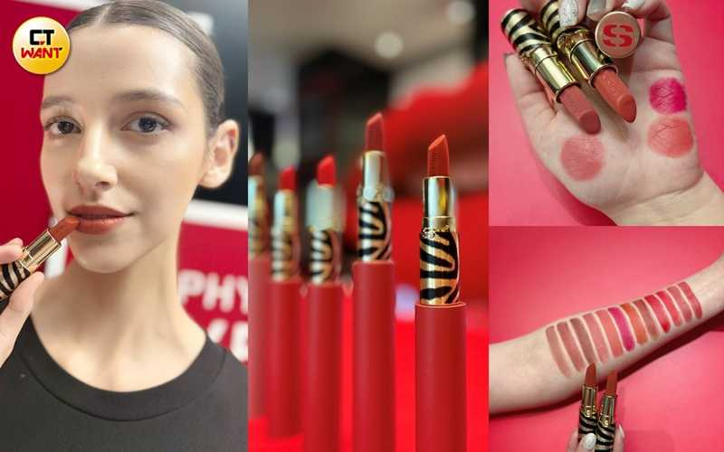 Sisley植物紅絲絨奢霧唇膏30ml／1,900元（圖／吳雅鈴攝）