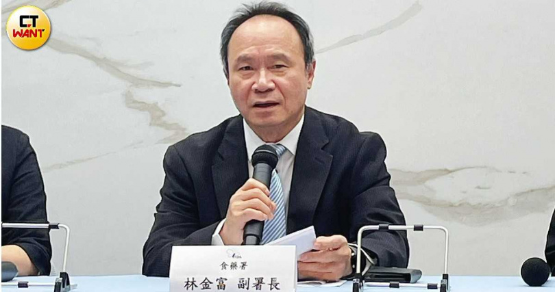 食藥署副署長林金富。（圖／林則澄攝）