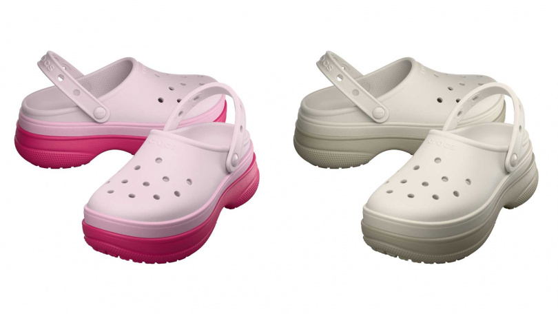 Crocs厚底堆堆克駱格／2,480元（圖／品牌提供）