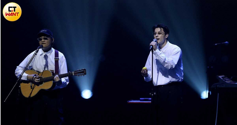 許光漢與落日飛車合作。(圖/侯世駿攝)