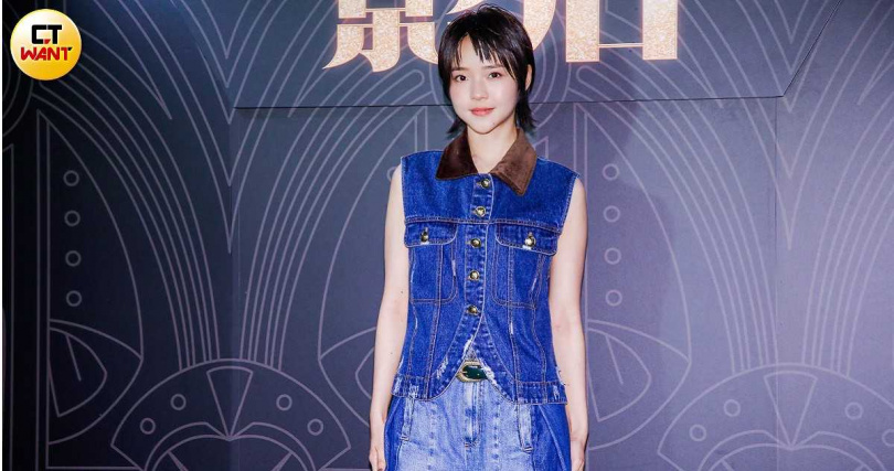 林廷憶對於走紅毯相當緊張。（圖／趙文彬攝）