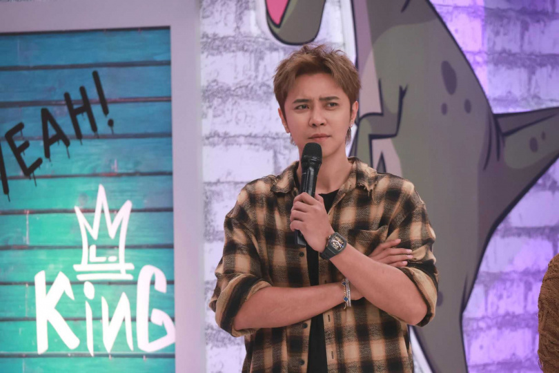 羅志祥、何美主持中天綜合台《綜藝OK啦》。（圖／中天電視提供）