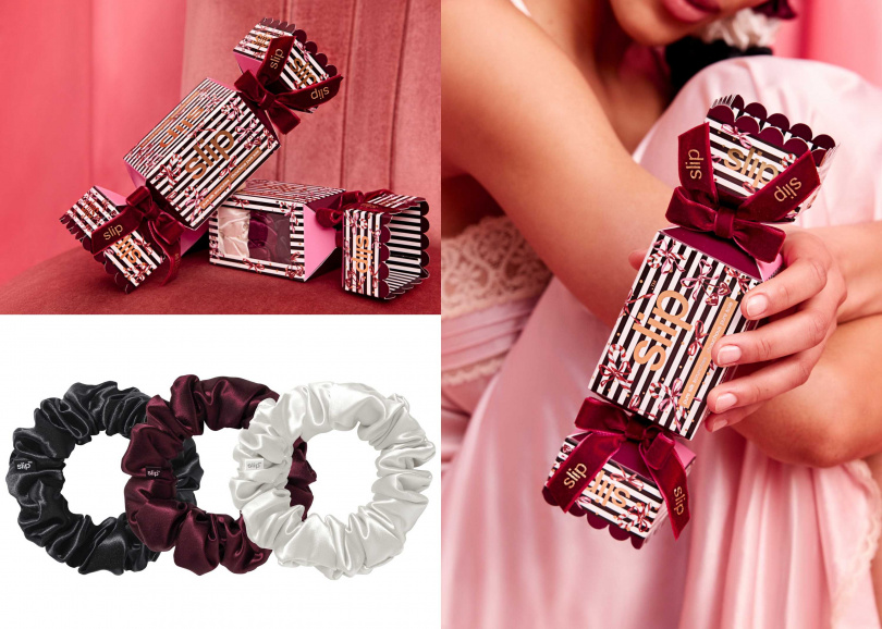 SLIP-Sugar Plum 3入純絲質大髮圈／1,350元（圖／ARTIFACTS ）