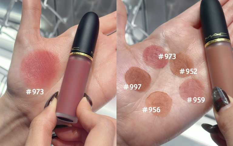 M·A·C 輕親雲霧唇頰慕斯（圖／廖怡婷攝）