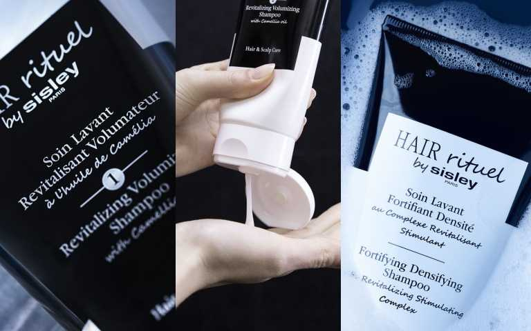 Hair Rituel賦活重升豐盈洗髮精 200ml/2600元；賦活重升濃密洗髮精 200ml/2600元（圖／品牌提供）。