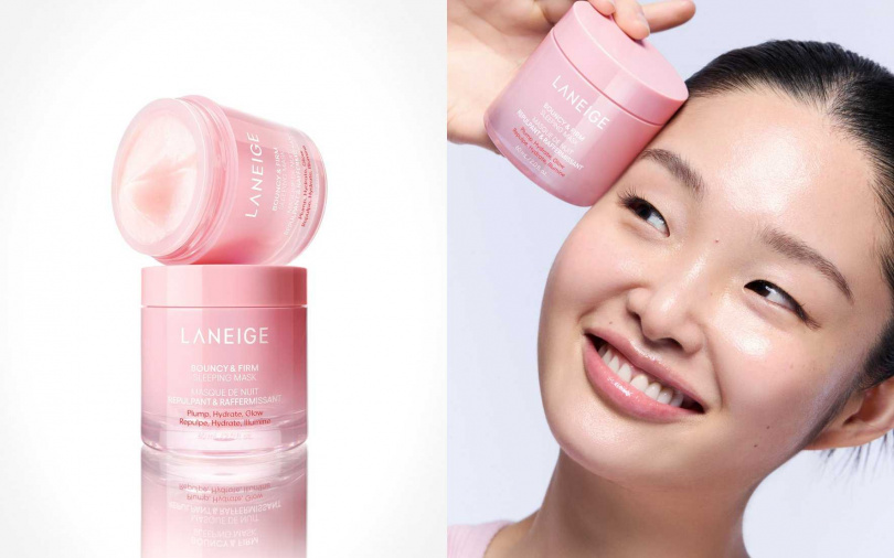 LANEIGE粉澎潤睡美人晚安面膜60ml／1,250元（圖／品牌提供）