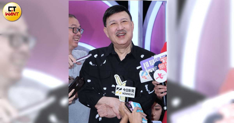 余天現身駁斥烏龍死訊。(圖/楊澍攝)