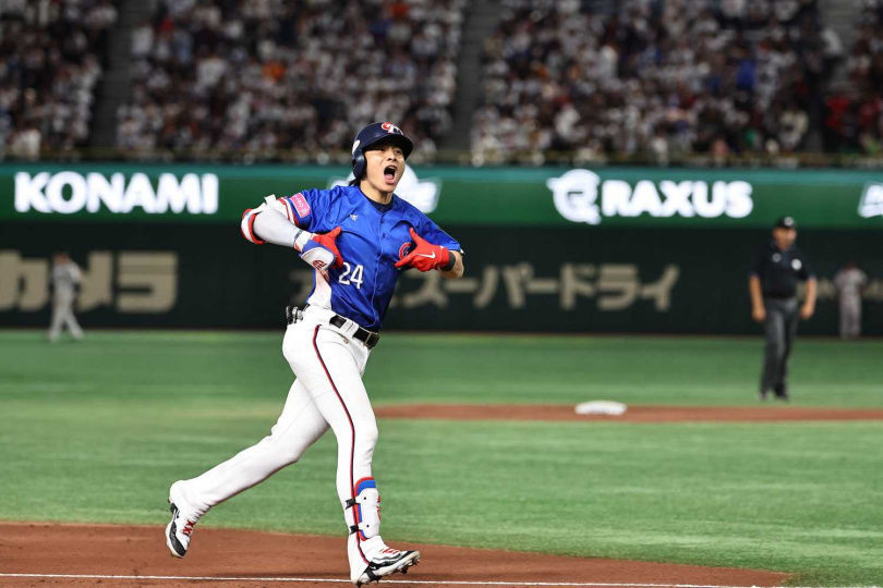 臺灣隊長陳傑憲在場上的英姿。(圖/牽猴子提供)