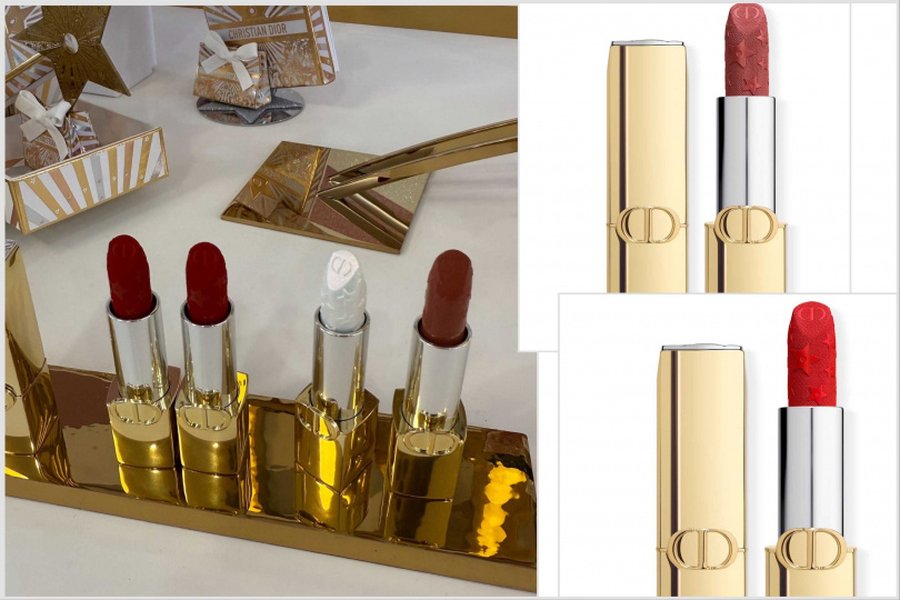 &nbsp;Dior 迪奧藍星唇膏 奇幻星願限量版》3.5g，共3色/1,750元。（圖／黃筱婷攝，品牌提供）