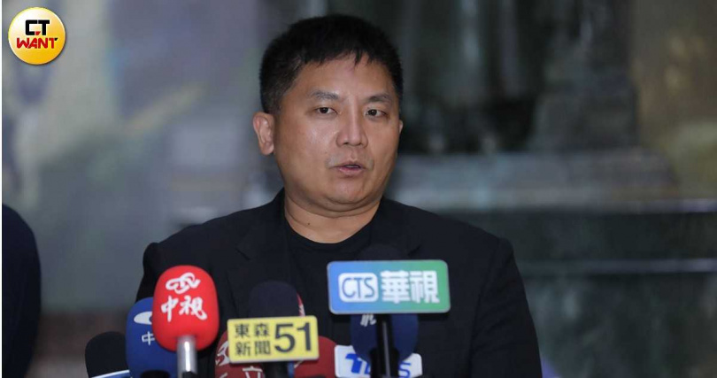 有意挑戰宜蘭縣長的國民黨立委吳宗憲表示，藍白合作模式將由黨主席統籌協調。（圖／周志龍攝）