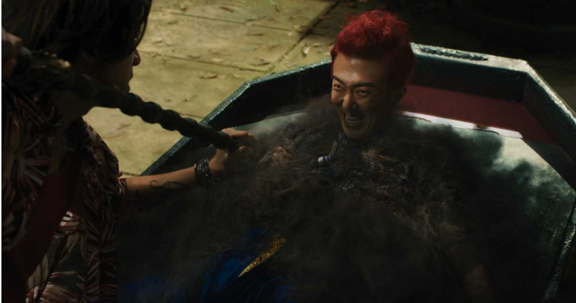 電影《叫我驅魔男神》發布幕後花絮特效篇，公開片中奇幻的精彩打鬥畫面。（圖／光盛影業）&nbsp;