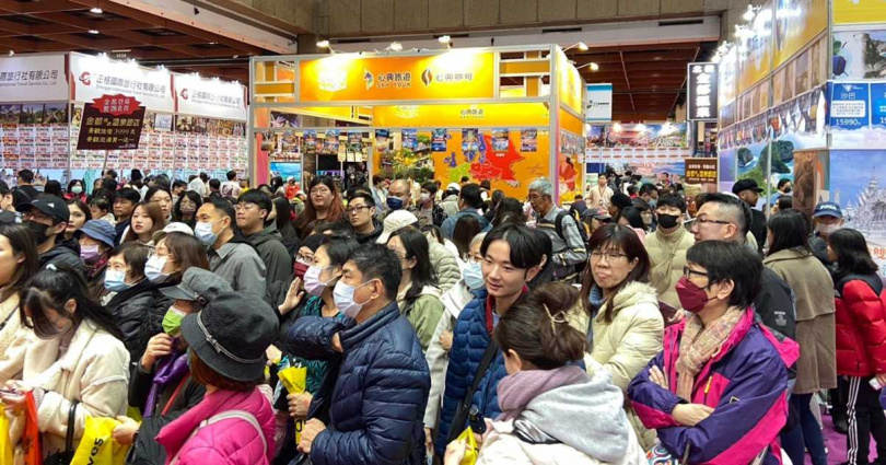 「2025TPTE台北旅展 台灣國際伴手禮展」將於2月14日至17日盛大開展,民眾可趁機規劃春夏旅遊。(資料照,圖/上聯國際展覽提供)