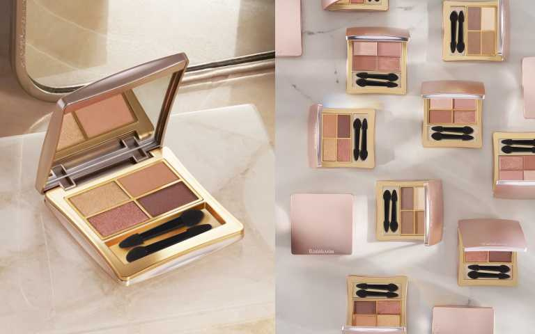 Elizabeth Arden伊麗莎白雅頓魅力四色眼影盤#大地裸棕、#粉色玫瑰、#迷幻銅棕/1,700元（圖／品牌提供）