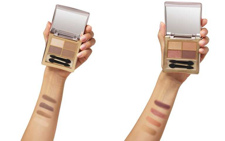 Elizabeth Arden伊麗莎白雅頓魅力四色眼影盤#大地裸棕、#迷幻銅棕/1,700元（圖／品牌提供）