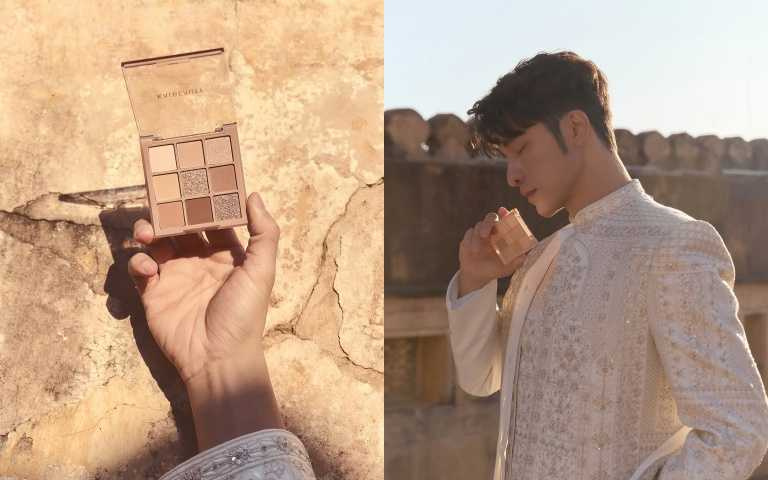 KAIBEAUTY #阿薩姆這盤，重點在於溫柔自然、像天生的輪廓感，男生用它來修飾眼型超有感，女生用它來打造奶茶風眼妝也超溫柔。（圖／小凱老師 ig）