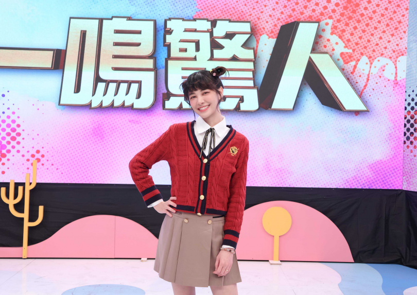 宇珊在節目中細心照顧每一位參賽學生。（圖／中天綜合台提供）