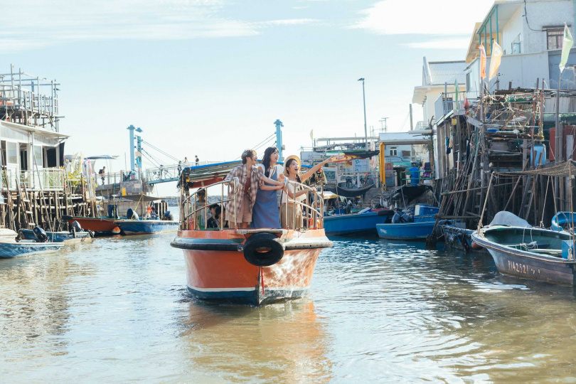 歷史悠久的大澳漁村可以看到特色棚屋。（圖／昂坪360提供）