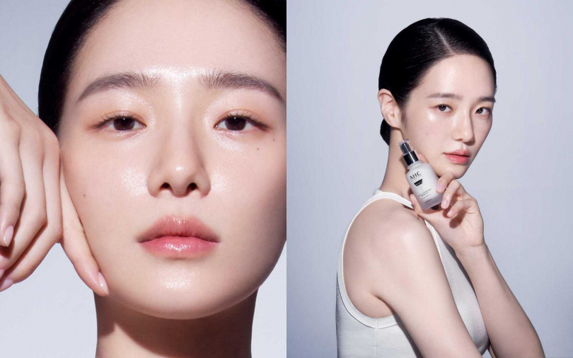 最近因為《魷魚遊戲3》再度登上熱搜榜的朴圭瑛，她說自己的發光肌秘密武器就是這一瓶！用了之後素顏也能自帶光感，即使連續拍夜戲也不蠟黃。（圖／品牌提供）