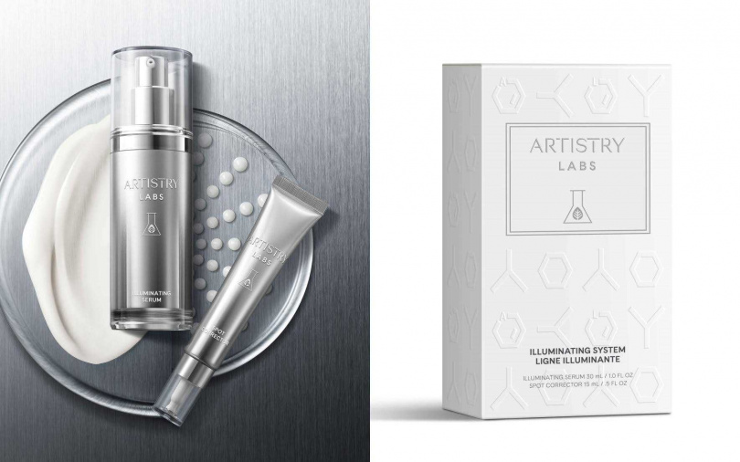 ARTISTRY雅芝的「植萃科妍肌光淨白組」，是溫和、安全有效的居家型純淨亮白保養。（圖／品牌提提供）