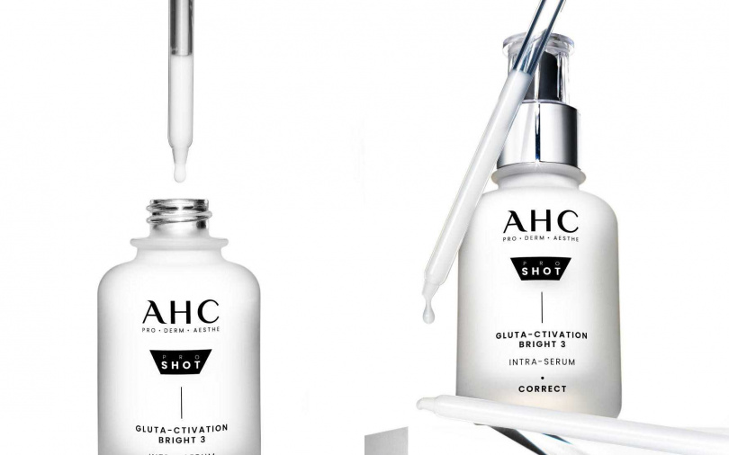   AHC醫美科妍超秒晶透穀胱甘肽淡斑精華40ml／1,500元（圖／品牌提供）
