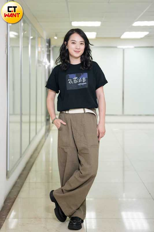 高伊玲分享過去求子辛苦，透露一度腹積水到有如四、五個月的孕婦。（圖／楊澍攝）