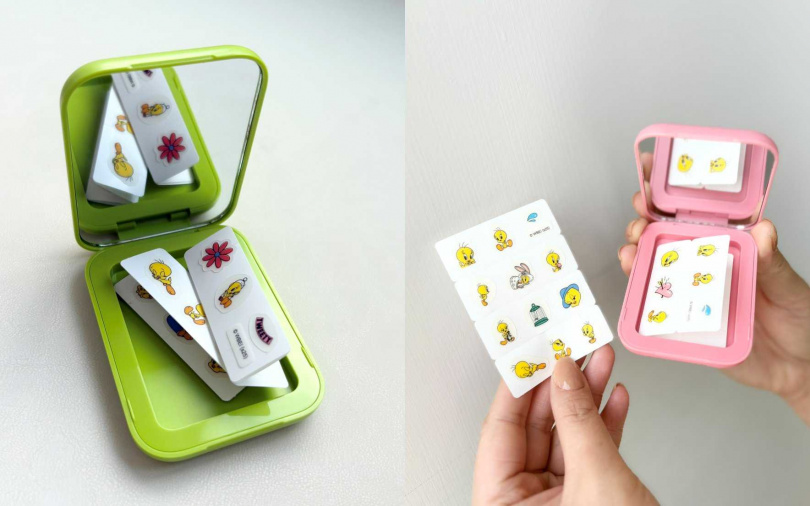 因為有附鏡子，出門在外要隨時補貼都很OK。（圖／吳雅鈴攝）